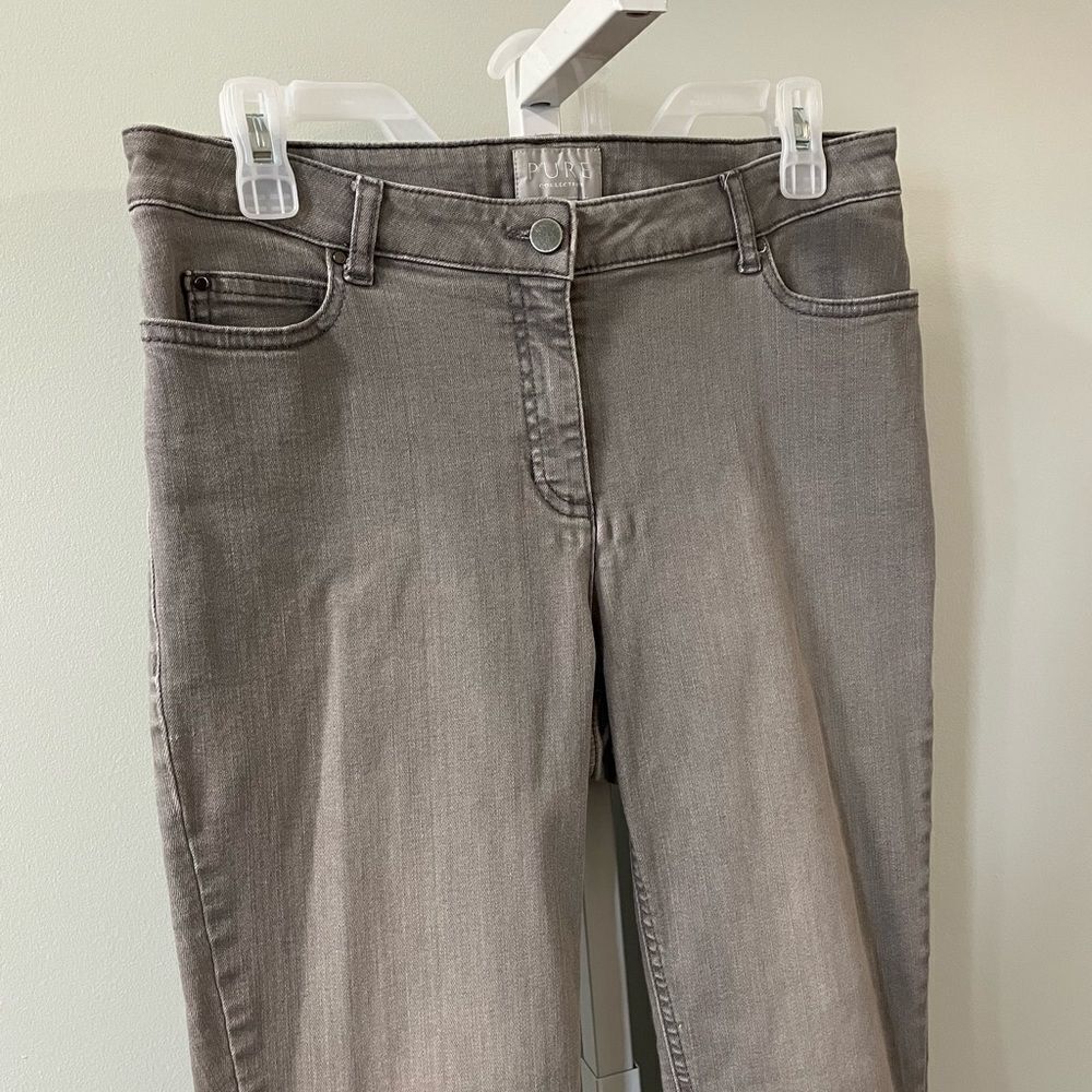 Pure Collection Gray Skinny Jeans - Picture 2 of 4